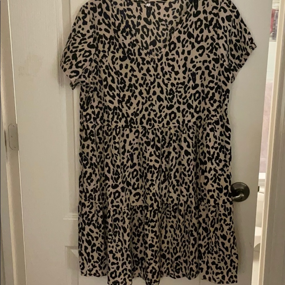 Cheetah/Leapord Print Dress